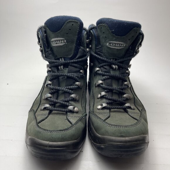 Lowa Renegade GTX Mid Ls Hiking Boots Women's Size 7 US Grey/Green - READ* - Picture 3 of 16